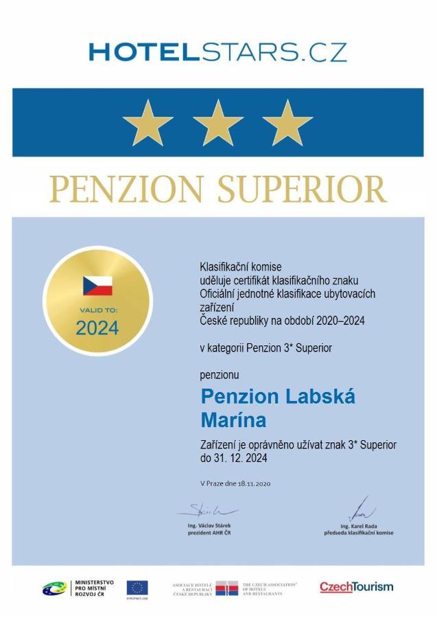 Penzion Labska Marina Poděbrady Exterior foto